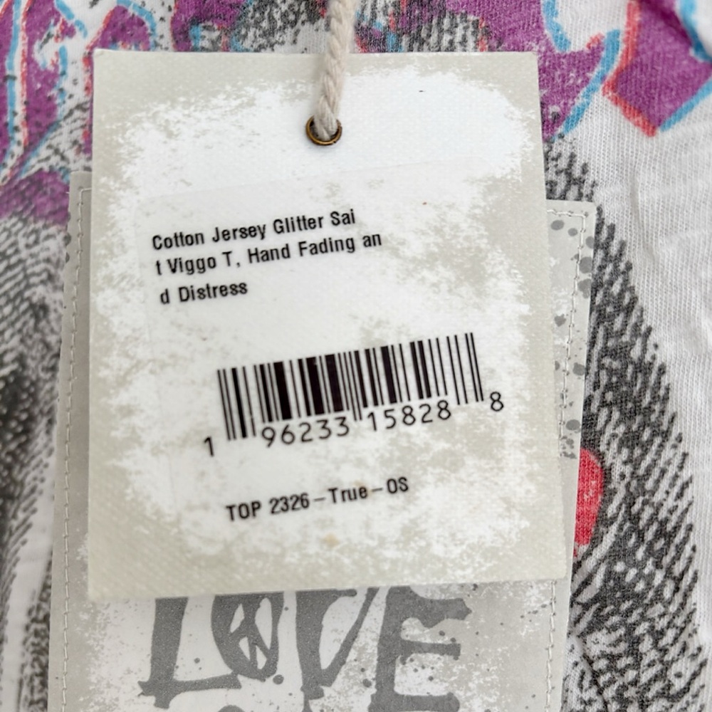 Magnolia Pearl Glitter Saint Viggo Tee NWT - Picture 4 of 5